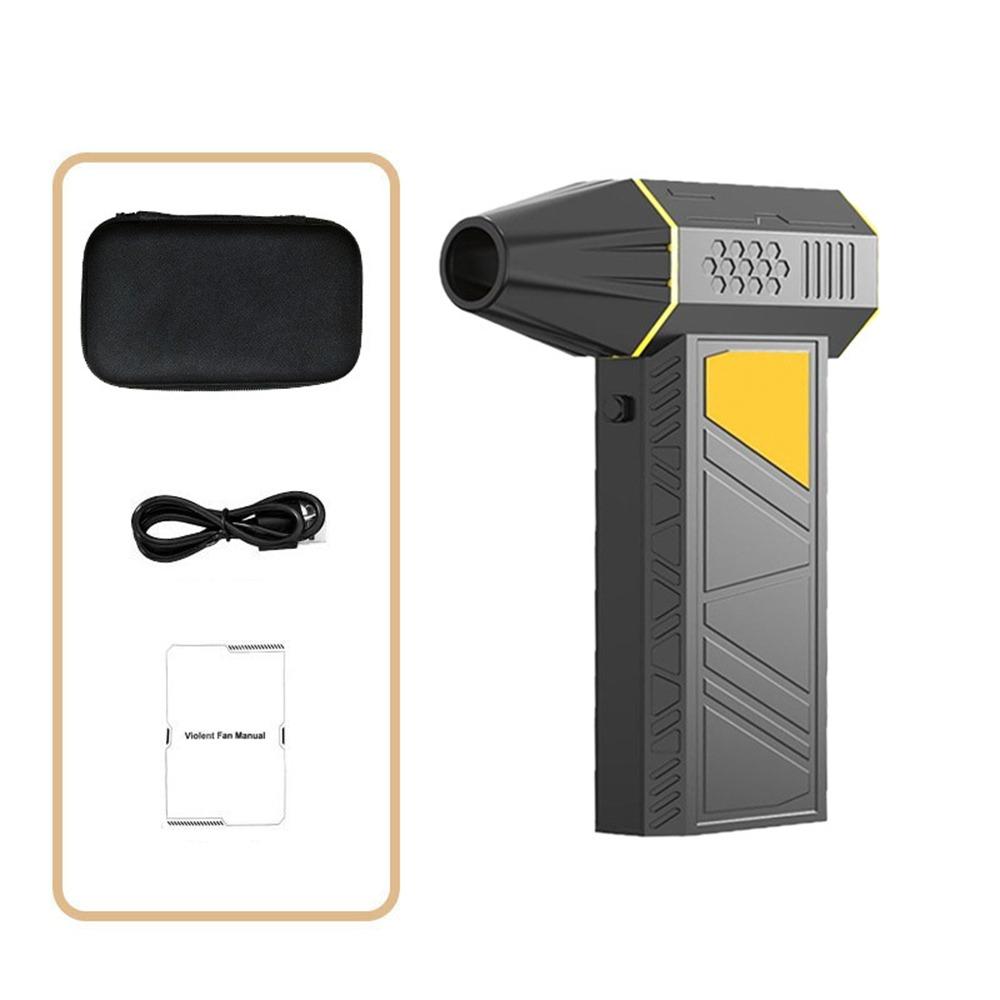 

Powerful High Power Jet Fan Wind Speed 32m/s Mini Air Duster Car 110000RPM Turbofan