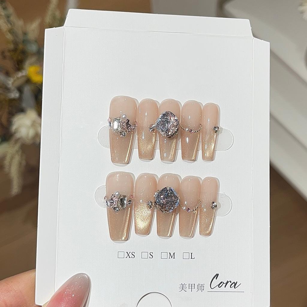 Pure Handmade Flash French Glass Bead Cat Eye K9 Patch Detachable Wearable Armor