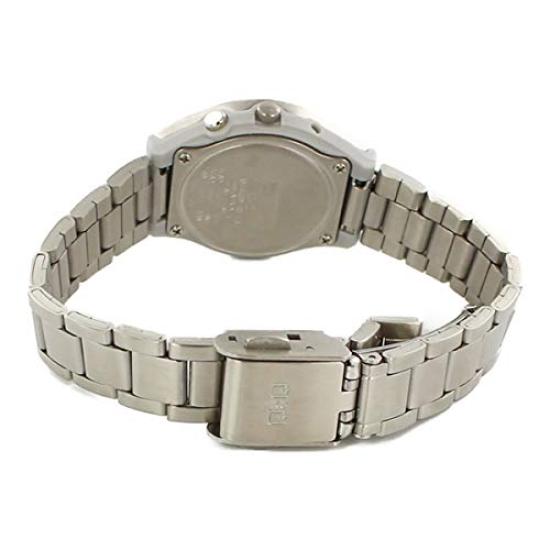 CITIZEN Solar 10 ATM Water No Battery Replacement No Time Adjustment HJ01 Watch [Citizen] Q&Q Women's Radio-Controlled Watch, Black, Analog-Digital,