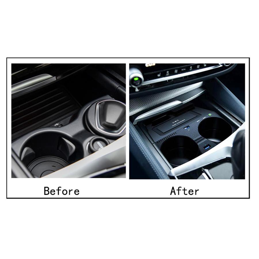 Center Console For Wireless Charger Phone Holder For BMW 5/6 Series 2017-2019