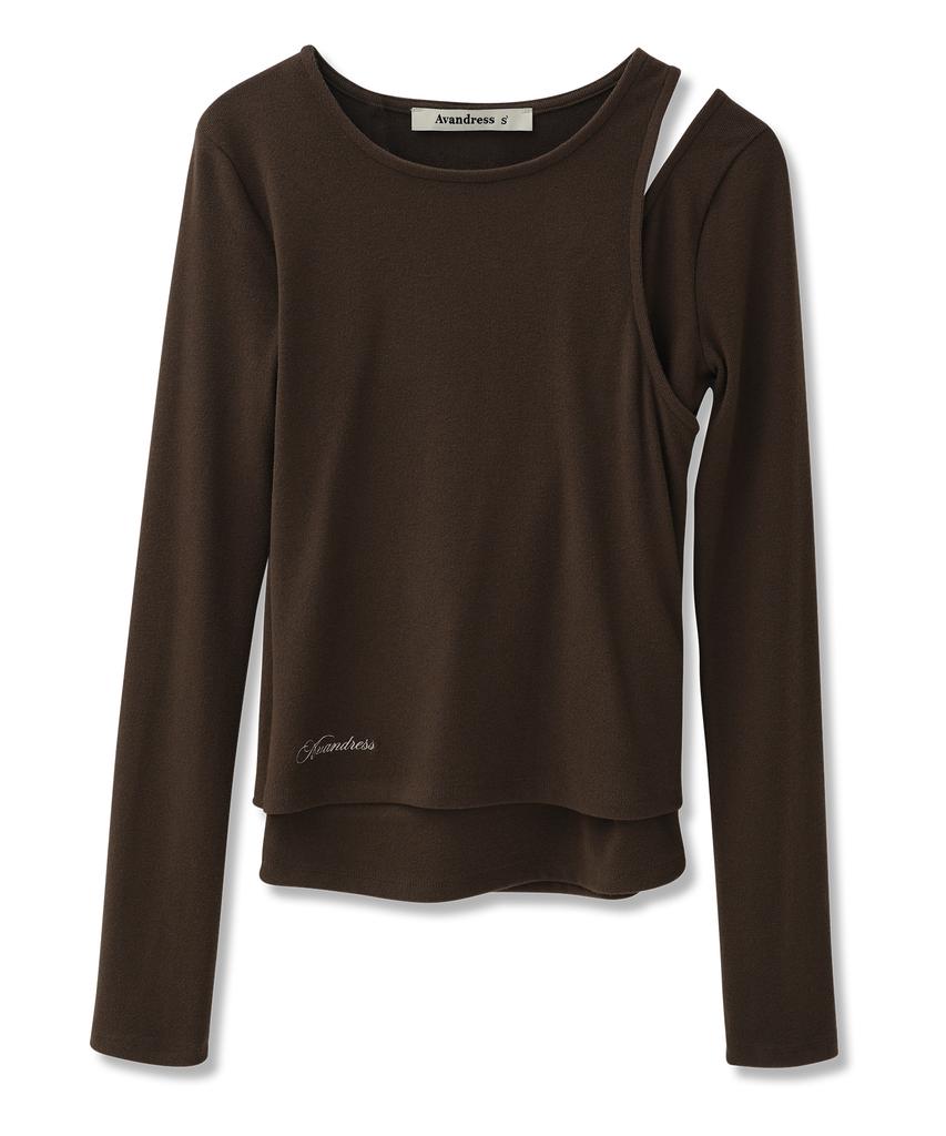 AVANDRESS Dian Layered Tee_4Col