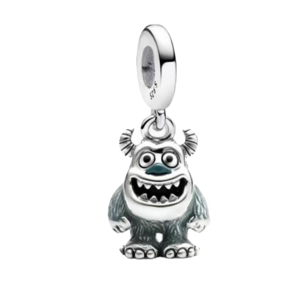 New 925 Silver Cute Cartoon Animal Beads Lion Bear Dog Mouse Fit European Bracelets DIY Accessories Magic Hat Charm Jewelry