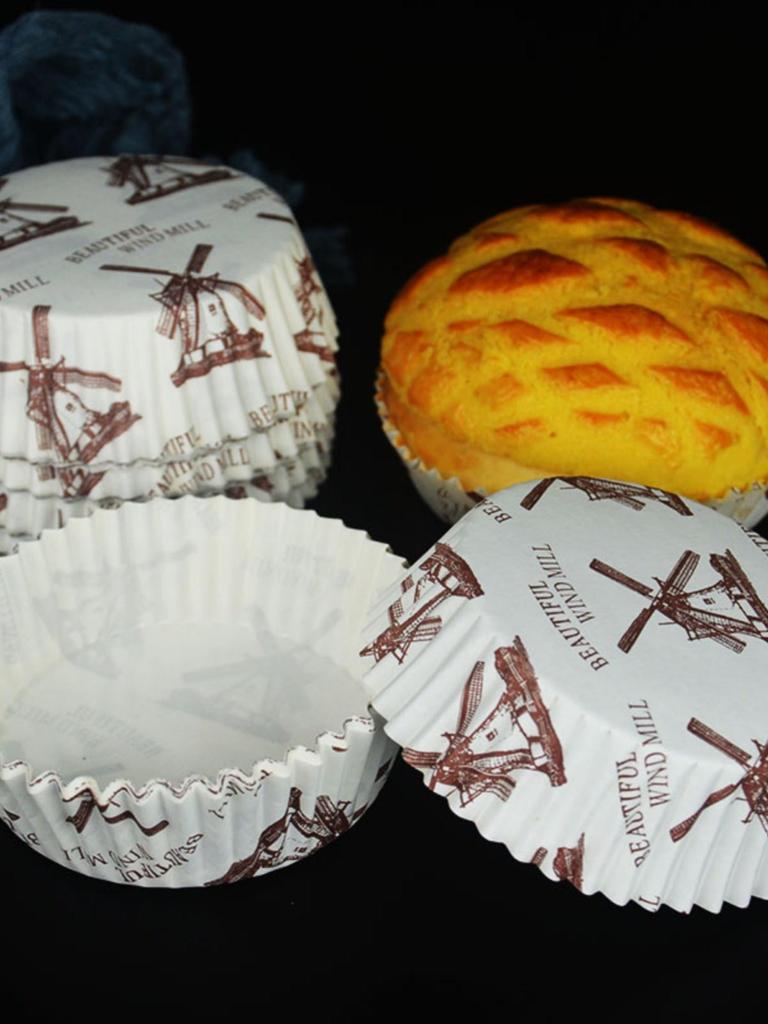 Heat-Resistant Non-Stick Cake Paper Cups, Disposable Boat-Shaped Liners, Oil-Proof Rectangular Baking Mats