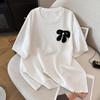 Plus Size Women's Summer Ice Silk Knit Top - Slimming Short Sleeve T-shirt