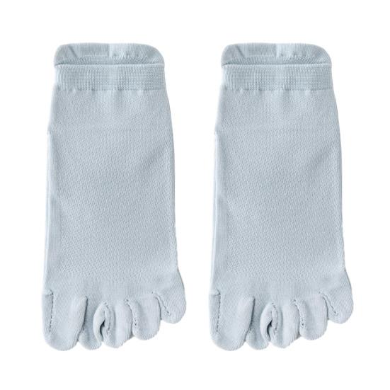 Five Toe Socks for Men Women Low Cut No Show Cotton Socks Athletic Running Ankle Socks for Yoga Sports