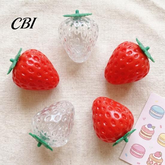 Fruit Calming Toy Strawberry Grape Stress Relief Toy, Realistic Squeeze Sensory Tension Gadgets Anxiety Relieving Office Desk for Kids Adults