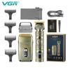649 Hair Trimmer Electric Hair Cutting Machine Waterproof Shaver Professional Hair Clipper Metal Barber Trimmer for Men Digital Display LED Shaver