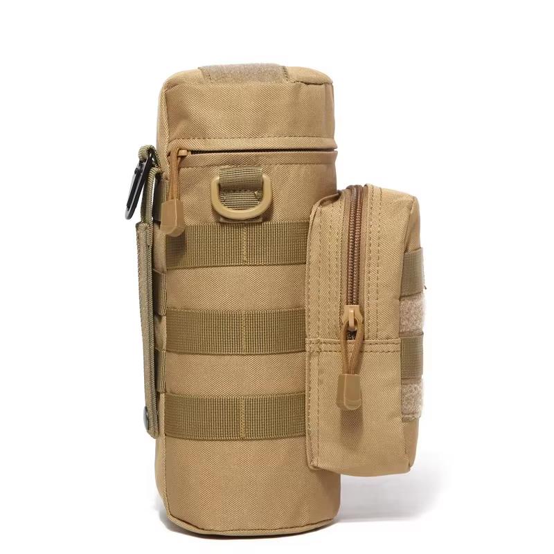 Tactical MOLLE Water Bottle Pouch 1000D Nylon Military Kettle Bag Holder Outdoor Camping Hiking Hunting Belt Attachment 4