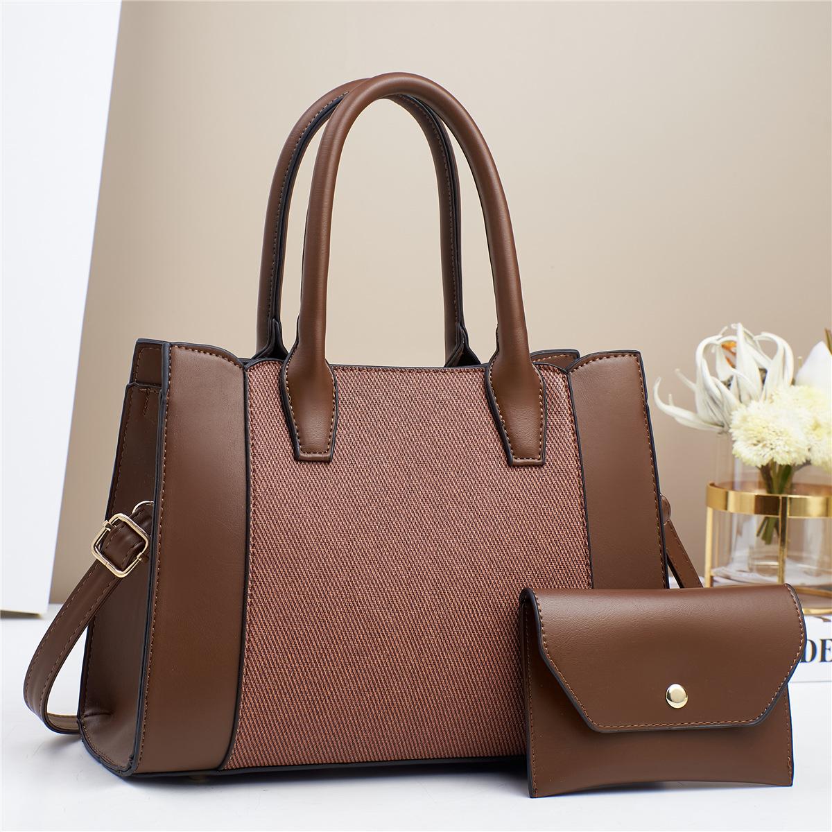 

Новая лоскутная сумка для матери и ребенка, сумка с цветными блоками, модная и элегантная сумка Macaron на одно плечо, сумка через плечо .