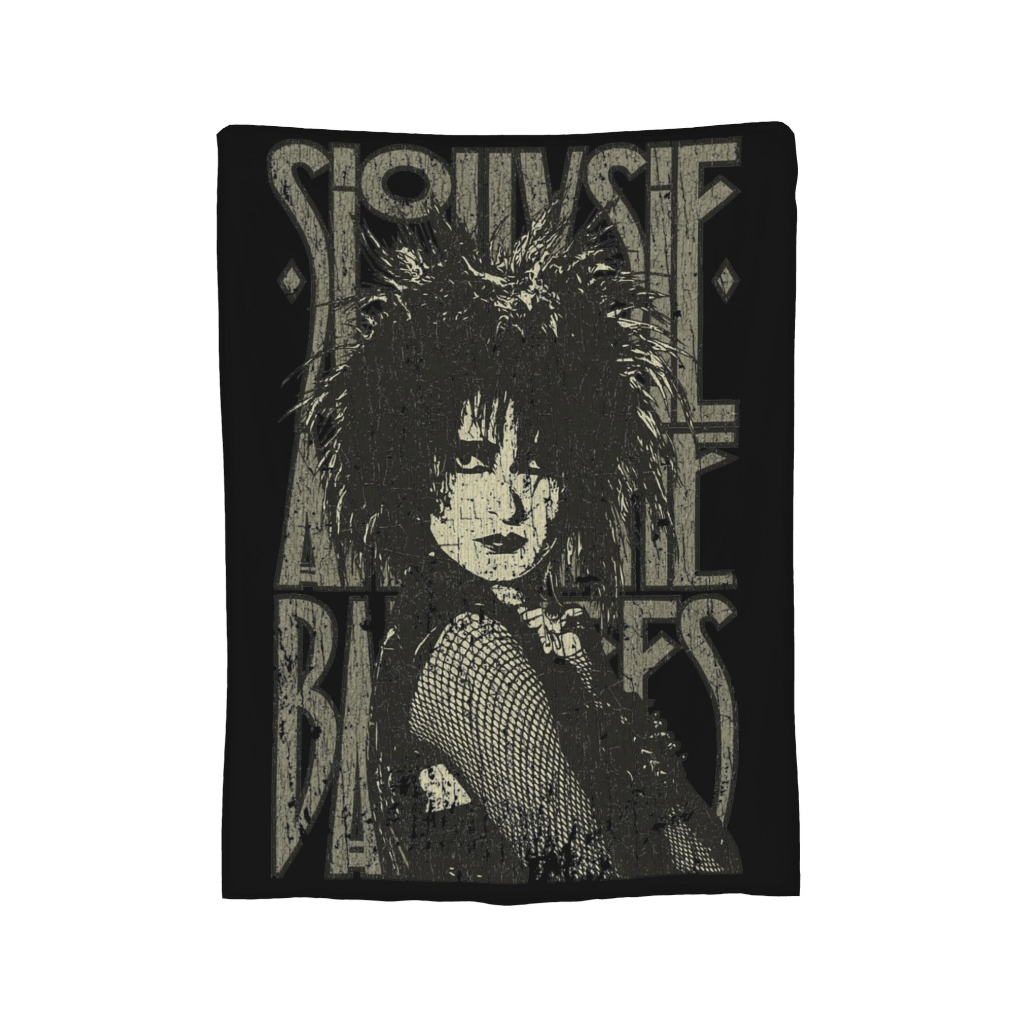 

Siouxsie and The Banshees 1982 Blankets Fleece Printed Portable Warm Throw Blanket for Home Bedroom Rug Piece 75x90cm