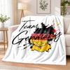 Germany National Football Team Printed Flannel Blanket Warm Comfort Bed Throw For Indoor Home Decoration