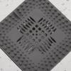4Pcs Shower Drain Hair Catcher Square Plastic Sink Strainer Anti-Clog Bath Tub & Kitchen Filter Trap Prevent Clogged Pipes Hair Guard