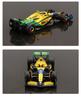 Bburago 1:43 McLaren MCL38 2024 Monaco F1 Race Alloy Car Model