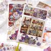 DIY Scene Sticker Postcard Cartoon Scene Sticker Set Postcard Landscape Stickers  Journaling