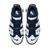 New Nike Air More Uptempo Olympic Abrasion Resistant Mid Top Vintage Basketball Shoes Men's White Blue 414962-104