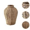 Woven Vase for Dried Flowers, Lightweight Office Decoration, Flower Holder, Floral Arrangement