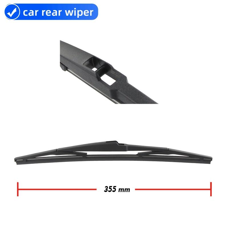 Car Rear Wiper Blade Blades Back Window Wipers Arm For KIA Cerato Hatchback (2005-2012) 355mm Auto Windscreen Blade