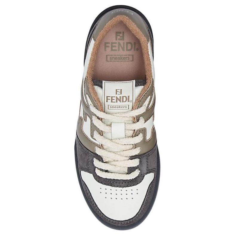Fendi Match Low Top 'Beige Brown' Women's 8E8252AI1NF1IJF