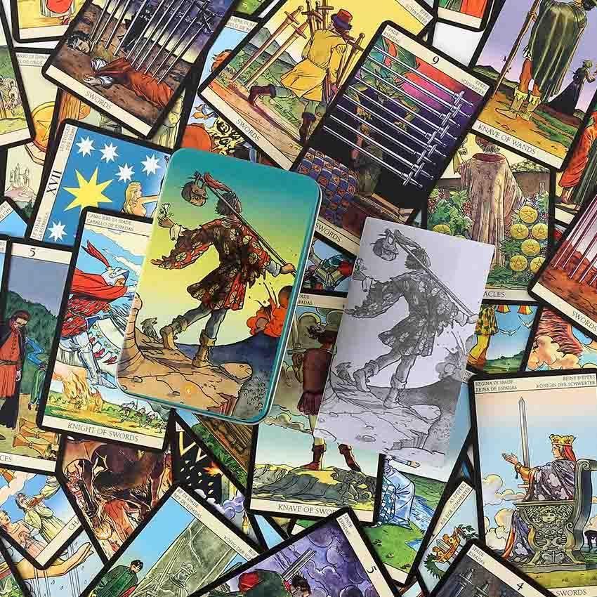 Tarot-Brettspiel, Partyspiel, klassisches Tarot-Kartenspiel, Multiplayer-Partyspiele, Freundesspiele