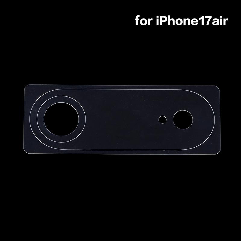 Tempered Glass Camera Lens Protector For 17/17 Pro Max / Air / 17 Pro Lens Protective Glass Scratch Resistant High Transparency