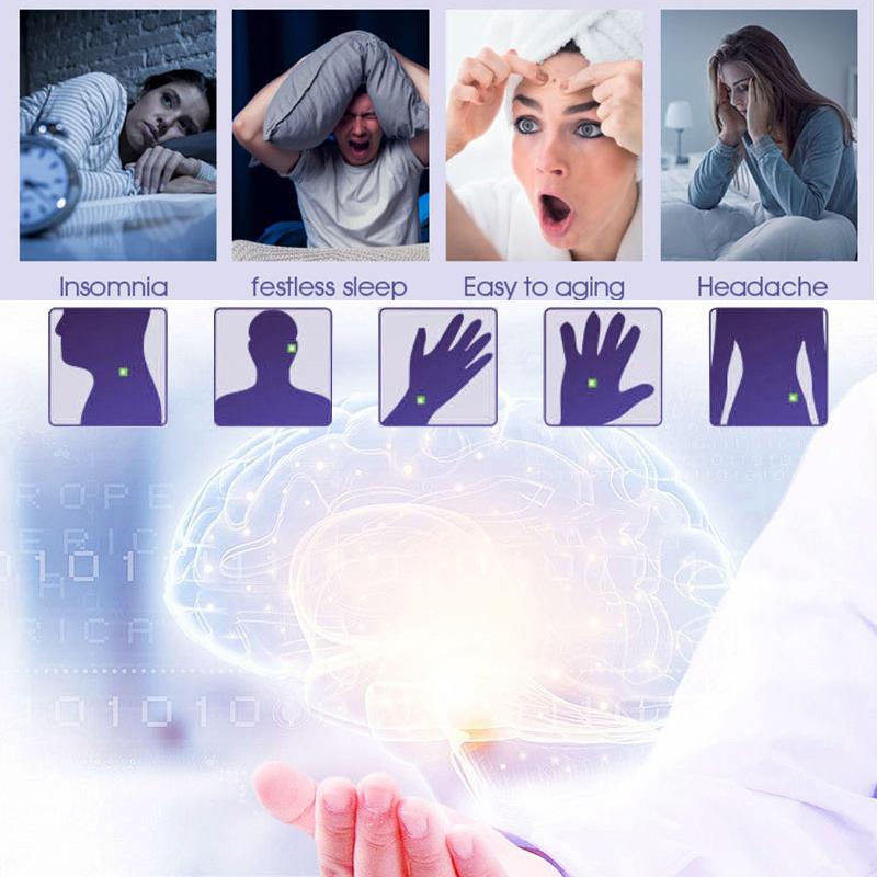 Schlafmittelpflaster zur Linderung von Stress, Angstzuständen, Dekompression, Kopfschmerzen, Neurasthenie, Einschlafschwierigkeiten und zur Verbesserung von Schlaflosigkeitspflastern