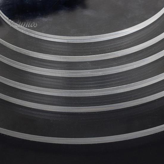 HomeCozy 2Pcs Acrylic Cake Plates Non-Sticky Durable Versatile Transparent Round Buttercream Cake Discs For Cake Serving - View #2