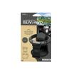 Tsuchiya Yac Car Drink RUGGED Drink Dark 14cm Long X Wide X 19cm Holder, DG, Gray, 11.2cm High, PF-365