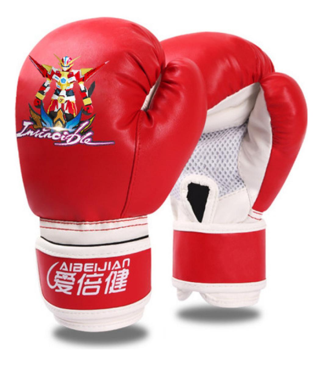 

Sanda Kickboxing Muay Thai Boxing Fighting Gloves for Kids Boys Youth Boxing Gloves Training Martial Arts Combat Gloves червоний