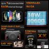 FOSSiBOT F101 Rugged Smartphone, 4GB+64GB, AI Triple Camera, 123dB Speaker, 10600mAh Large Battery, Android 12