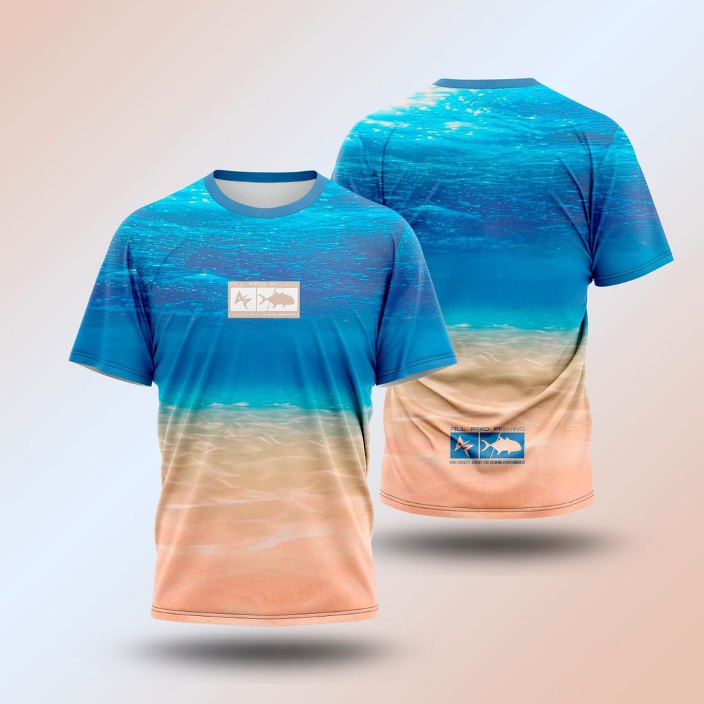 3D Digital Printed Summer Sports Russian Boys Girls Summer Loose Breathable Fishing Round Neck T-shirt