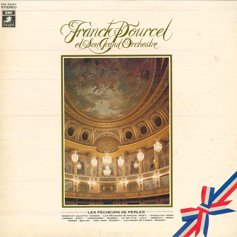

LP Record FRANCK POURCEL ET SON GRAND ORCHEST - Les Pecheurs De Perles EAC80007 ANGEL - Japan Classical Used