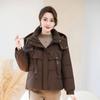 New Korean padded jacket short hooded padded jacket winter new loose fashion thickened cotton jacket