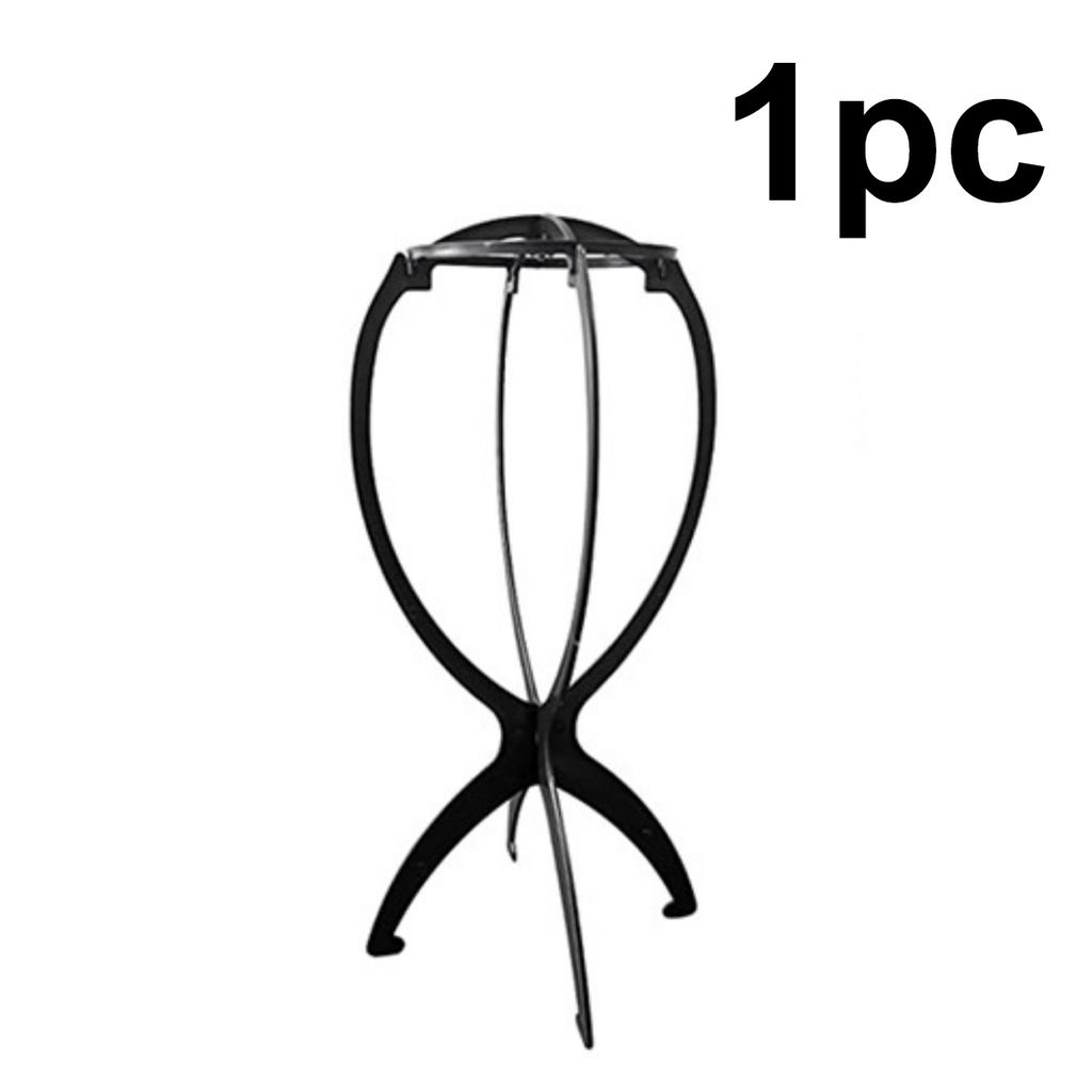 1-11pc Folding Wig Stand Adjustable Plastic Hat Display Stand Portable Fashion Model Wig Cap Holder FHome Salon Travel Use