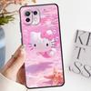 Melody Hello Kitty Case for Xiaomi Mi 10T 13 9 11T 14 Pro CC9Pro 9T 10 11 13 Lite Soft Back Phone Cover
