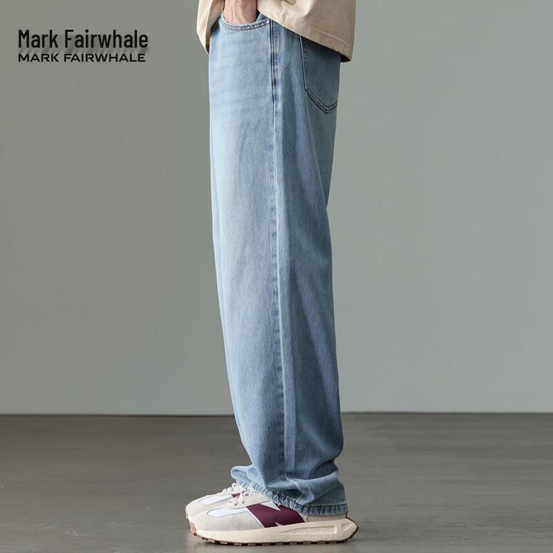Mark Fairwhale Men's Lightweight Straight-Leg Jeans