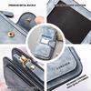 Leather Wallet Funny Book Lovers Gift Fashion Portable Card Holder for Daily Use
