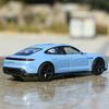 Porsche Taycan Turbo S 5 Inch Metal Car Simulation Exquisite Diecast & Toy Vehicle RMZ City 1:36 Alloy Model Birthday Gifts