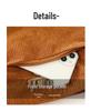 2025 New Trendy Women's Solid Color Corduroy Shoulder/Crossbody Bag - Small Square Design