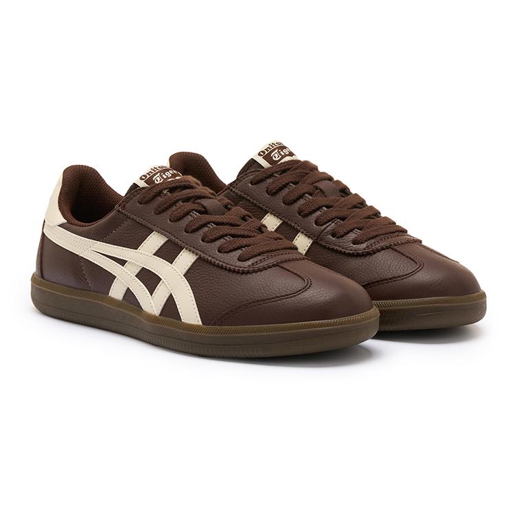Onitsuka Tiger Tokuten Fashion Versatile Durable Low-Top Casual Shoes Unisex sneaker Brown 1183B938-201