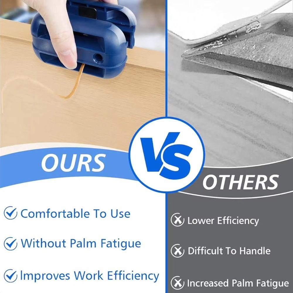 Manual Operation Quad Trimmer Edge Band Trimmer  Woodworking Edge Banding