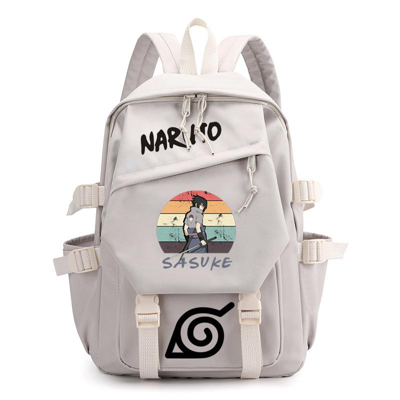 Animation peripheral junior high school backpack cross-border new large-capacity backpack computer bag