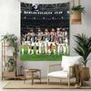 Juventus Wall Decor Tapestry Art For Pet Memorial Birthdaywedding Party Backdrop Family Gift