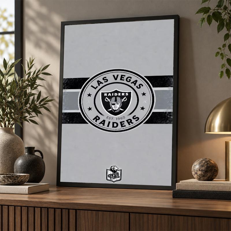 Las Vegas Raiders Diamond Painting Kit 5D Full Drill DIY Diamond Mosaic Wall Art Home Decor
