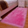 Plush Imitation Wool Carpet for Living Room, Coffee Table Mat, White Sofa Throw, Display Blanket, or Bedside Rug