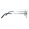 Used [Classic & intelligent oval sunglasses] BLESS ORIGINAL Classic Eight-SUN Silver / Green