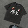 Men's Graphic Tees Shirt Unisex Cotton Oversized T-Shirt Short Sleeve Vintage Streetwear Casual Tee Top