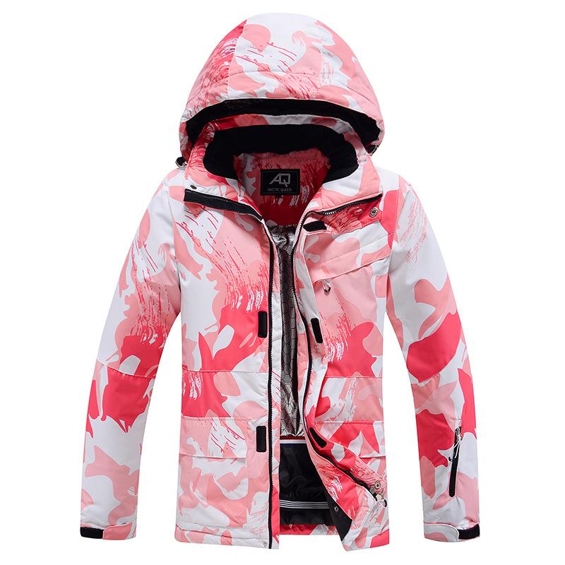 New Ski Suit Suit Ladies Winter Outdoor Windproof Waterproof Warm Thick Single Board Double Board Ski Jacket + Pants