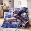 Gundam Mech Battle Flannel Blanket Warm,Comfortable,Suitable for Bedrooms,Sofas,Beds,Chairs,Picnics,Travel