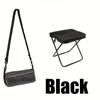 2-in-1 Portable Folding Outdoor Chair with Shoulder Strap, Lightweight Durable Chair for Camping, Hiking, Fishing and Travel