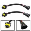 9006 To H11 Headlights Conversion Pigtail Connectors Wiring Harness (1 Pair)
